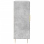 Aparador de madera de ingeniería gris hormigón 69,5x34x90 cm de vidaXL, Aparadores - Ref: Foro24-830248, Precio: 91,22 €, Des...