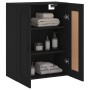 Armario de pared madera de ingeniería negro 69,5x34x90 cm de vidaXL, Aparadores - Ref: Foro24-830397, Precio: 78,81 €, Descue...