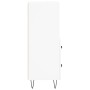 Aparador madera de ingeniería blanco 34,5x34x90 cm de vidaXL, Aparadores - Ref: Foro24-828660, Precio: 52,44 €, Descuento: %