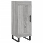 Aparador madera de ingeniería gris Sonoma 34,5x34x90 cm de vidaXL, Aparadores - Ref: Foro24-830474, Precio: 68,53 €, Descuent...