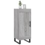 Aparador madera de ingeniería gris Sonoma 34,5x34x90 cm de vidaXL, Aparadores - Ref: Foro24-830474, Precio: 68,53 €, Descuent...