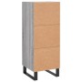 Aparador madera de ingeniería gris Sonoma 34,5x34x90 cm de vidaXL, Aparadores - Ref: Foro24-830474, Precio: 68,53 €, Descuent...