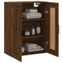 Armario de pared madera ingeniería roble marrón 69,5x34x90 cm de vidaXL, Aparadores - Ref: Foro24-830411, Precio: 66,85 €, De...