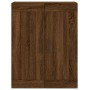 Armario de pared madera ingeniería roble marrón 69,5x34x90 cm de vidaXL, Aparadores - Ref: Foro24-830411, Precio: 66,85 €, De...