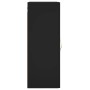 Armario de pared negro 34,5x34x90 cm de vidaXL, Aparadores - Ref: Foro24-828837, Precio: 48,04 €, Descuento: %