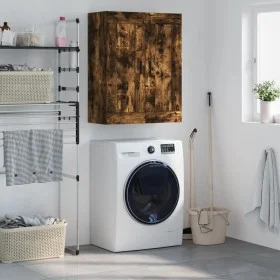 Armario de pared madera ingeniería roble ahumado 69,5x34x90 cm de vidaXL, Aparadores - Ref: Foro24-830401, Precio: 67,06 €, D...