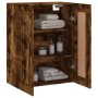 Armario de pared madera ingeniería roble ahumado 69,5x34x90 cm de vidaXL, Aparadores - Ref: Foro24-830401, Precio: 67,69 €, D...
