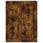Armario de pared madera ingeniería roble ahumado 69,5x34x90 cm de vidaXL, Aparadores - Ref: Foro24-830401, Precio: 67,69 €, D...