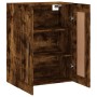 Armario de pared madera ingeniería roble ahumado 69,5x34x90 cm de vidaXL, Aparadores - Ref: Foro24-830401, Precio: 67,69 €, D...