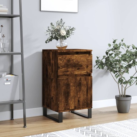Aparador madera de ingeniería roble ahumado 40x35x70 cm de vidaXL, Aparadores - Ref: Foro24-831174, Precio: 55,25 €, Descuent...