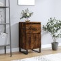 Aparador madera de ingeniería roble ahumado 40x35x70 cm de vidaXL, Aparadores - Ref: Foro24-831174, Precio: 55,25 €, Descuent...