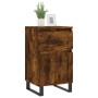 Aparador madera de ingeniería roble ahumado 40x35x70 cm de vidaXL, Aparadores - Ref: Foro24-831174, Precio: 55,25 €, Descuent...
