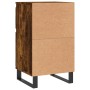 Aparador madera de ingeniería roble ahumado 40x35x70 cm de vidaXL, Aparadores - Ref: Foro24-831174, Precio: 55,25 €, Descuent...