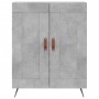 Aparador de madera de ingeniería gris hormigón 69,5x34x90 cm de vidaXL, Aparadores - Ref: Foro24-830168, Precio: 76,40 €, Des...