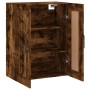 Armario de pared madera ingeniería roble ahumado 69,5x34x90 cm de vidaXL, Aparadores - Ref: Foro24-830409, Precio: 64,58 €, D...
