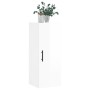 Armario de pared blanco brillante 34,5x34x90 cm de vidaXL, Aparadores - Ref: Foro24-828878, Precio: 56,24 €, Descuento: %
