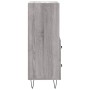Aparador madera de ingeniería gris Sonoma 34,5x34x90 cm de vidaXL, Aparadores - Ref: Foro24-828666, Precio: 52,44 €, Descuent...