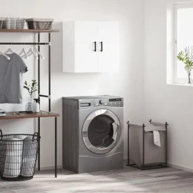Engineered wood white wall cabinet 60x31x60 cm by vidaXL, Lockers and storage cabinets - Ref: Foro24-829972, Price: 56,19 €, ...