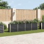 Jardinera elevada acero galvanizado gris antracita 320x40x77 cm en Macetas y jardineras | Comprar online en Foru.es