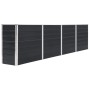 Jardinera elevada acero galvanizado gris antracita 320x40x77 cm en Macetas y jardineras | Comprar online en Foru.es