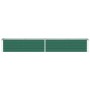 Arriate de jardín de acero galvanizado verde 320x40x45 cm en Macetas y jardineras | Comprar online en Foru.es