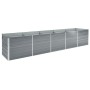 Arriate de acero galvanizado gris 400x80x45 cm en Macetas y jardineras | Comprar online en Foru.es