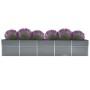Arriate de acero galvanizado gris 400x80x45 cm en Macetas y jardineras | Comprar online en Foru.es