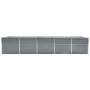 Arriate de acero galvanizado gris 400x80x45 cm en Macetas y jardineras | Comprar online en Foru.es