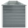 Arriate de acero galvanizado gris 400x80x45 cm en Macetas y jardineras | Comprar online en Foru.es