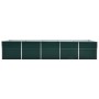 Arriate de acero galvanizado verde 400x80x45 cm en Macetas y jardineras | Comprar online en Foru.es