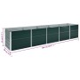 Arriate de acero galvanizado verde 400x80x45 cm en Macetas y jardineras | Comprar online en Foru.es