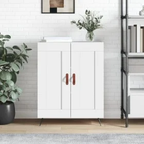 Aparador de madera de ingeniería blanco 69,5x34x90 cm de vidaXL, Aparadores - Ref: Foro24-830164, Precio: 79,36 €, Descuento: %