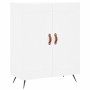 Aparador de madera de ingeniería blanco 69,5x34x90 cm de vidaXL, Aparadores - Ref: Foro24-830164, Precio: 80,13 €, Descuento: %