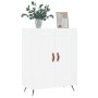 Aparador de madera de ingeniería blanco 69,5x34x90 cm de vidaXL, Aparadores - Ref: Foro24-830164, Precio: 80,13 €, Descuento: %