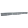 Arriate de acero galvanizado gris 600x80x45 cm en Macetas y jardineras | Comprar online en Foru.es