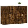 Armarios de pared 2 uds madera de ingeniería roble ahumado de vidaXL, Aparadores - Ref: Foro24-3197878, Precio: 127,04 €, Des...