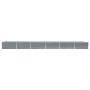 Arriate de acero galvanizado gris 600x80x45 cm en Macetas y jardineras | Comprar online en Foru.es