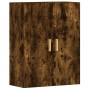 Armarios de pared 2 uds madera de ingeniería roble ahumado de vidaXL, Aparadores - Ref: Foro24-3197878, Precio: 127,04 €, Des...