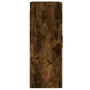 Armarios de pared 2 uds madera de ingeniería roble ahumado de vidaXL, Aparadores - Ref: Foro24-3197878, Precio: 125,55 €, Des...