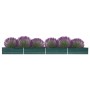 Arriate de acero galvanizado verde 600x80x45 cm en Macetas y jardineras | Comprar online en Foru.es