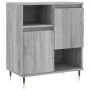 Sonoma graues Sperrholz-Sideboard 60x35x70 cm von vidaXL, Sideboards - Ref: Foro24-831186, Preis: 61,09 €, Rabatt: %