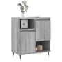 Sonoma graues Sperrholz-Sideboard 60x35x70 cm von vidaXL, Sideboards - Ref: Foro24-831186, Preis: 61,09 €, Rabatt: %