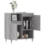Aparador de madera contrachapada gris Sonoma 60x35x70 cm de vidaXL, Aparadores - Ref: Foro24-831186, Precio: 61,84 €, Descuen...