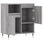 Aparador de madera contrachapada gris Sonoma 60x35x70 cm de vidaXL, Aparadores - Ref: Foro24-831186, Precio: 61,84 €, Descuen...