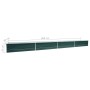 Arriate de acero galvanizado verde 600x80x45 cm en Macetas y jardineras | Comprar online en Foru.es