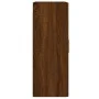 Armarios de pared 2 uds madera de ingeniería marrón roble de vidaXL, Aparadores - Ref: Foro24-3197880, Precio: 155,79 €, Desc...