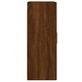 Armarios de pared 2 uds madera de ingeniería marrón roble de vidaXL, Aparadores - Ref: Foro24-3197880, Precio: 157,95 €, Desc...