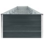 Arriate de acero galvanizado gris antracita 600x80x45 cm en Macetas y jardineras | Comprar online en Foru.es