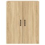 Armarios de pared 2 uds madera de ingeniería roble Sonoma de vidaXL, Aparadores - Ref: Foro24-3197883, Precio: 167,54 €, Desc...
