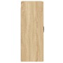 Armarios de pared 2 uds madera de ingeniería roble Sonoma de vidaXL, Aparadores - Ref: Foro24-3197883, Precio: 167,54 €, Desc...